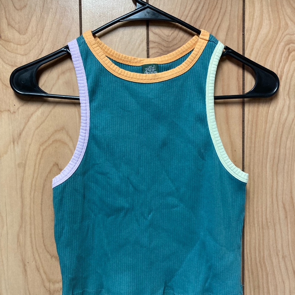 Colorful Sleeveless Top